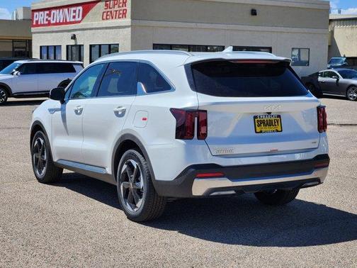 Snow White Pearl 2026 Kia Sorento Plug-In Hybrid EX
