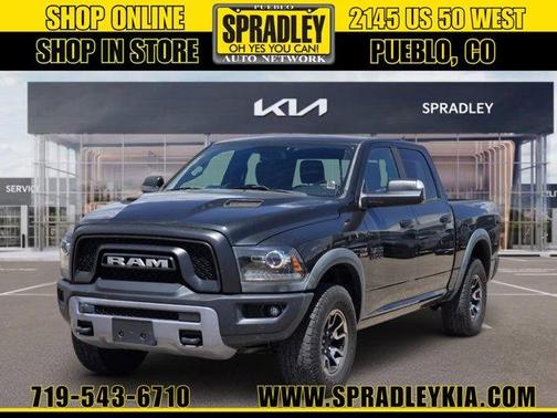 Brilliant Black Crystal Pearlcoat 2016 RAM 1500 Rebel