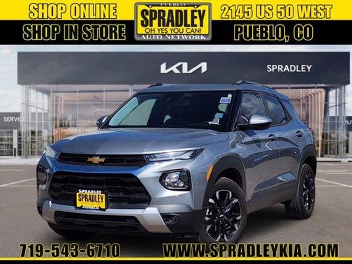Sterling Gray Metallic 2023 Chevrolet Trailblazer LT