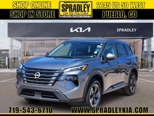 Gun Metallic 2024 Nissan Rogue SV