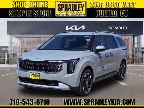 Ceramic Silver 2026 Kia Carnival EX