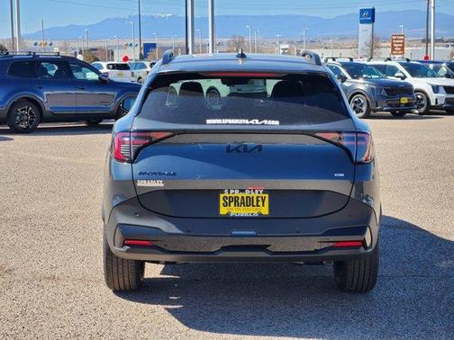 Gravity Gray 2026 Kia Sportage Plug-In Hybrid X-Line Prestige