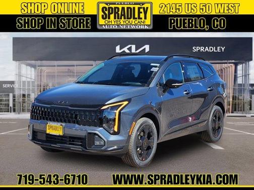 Gravity Gray 2026 Kia Sportage Plug-In Hybrid X-Line Prestige