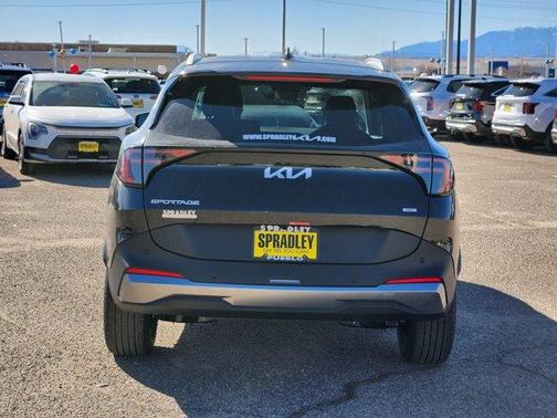 Fusion Orange 2026 Kia Sportage Hybrid EX