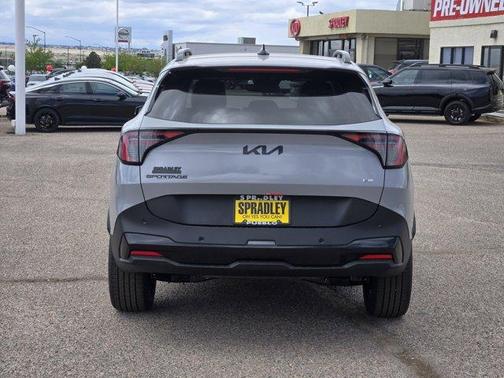Wolf Gray 2026 Kia Sportage Hybrid X-Line