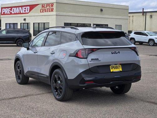 Wolf Gray 2026 Kia Sportage Hybrid X-Line