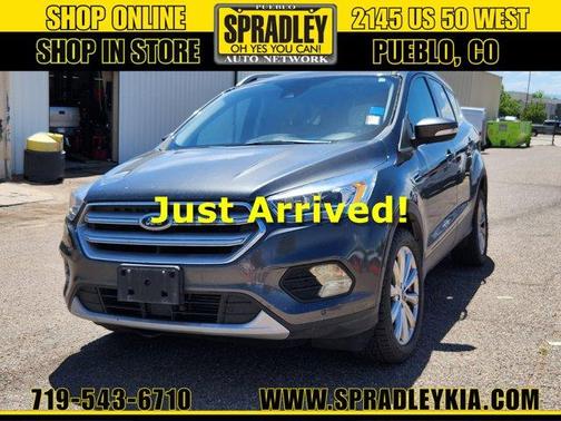 Gray 2018 Ford Escape Titanium