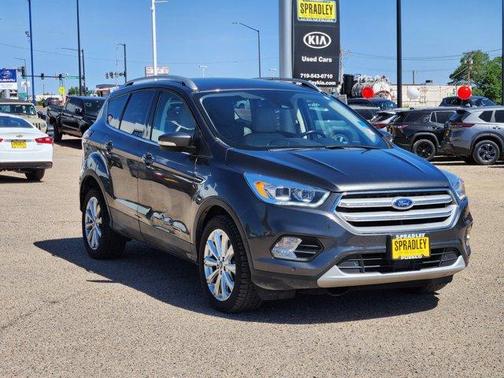 Gray 2018 Ford Escape Titanium