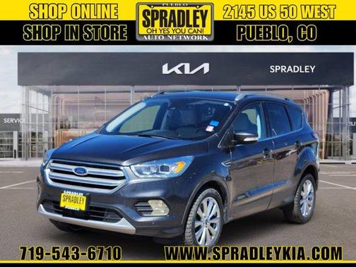 Gray 2018 Ford Escape Titanium