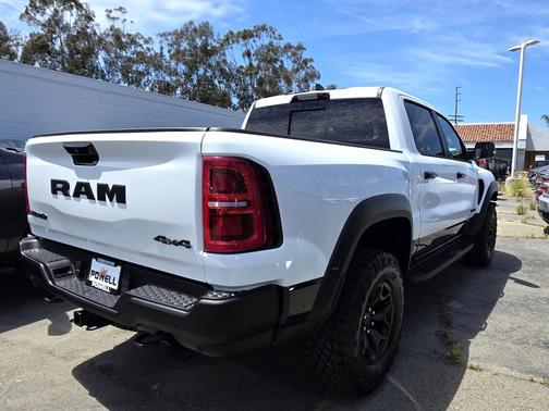 Bright White Clearcoat 2026 RAM 1500 RHO Crew Cab 4x4 5'7' Box