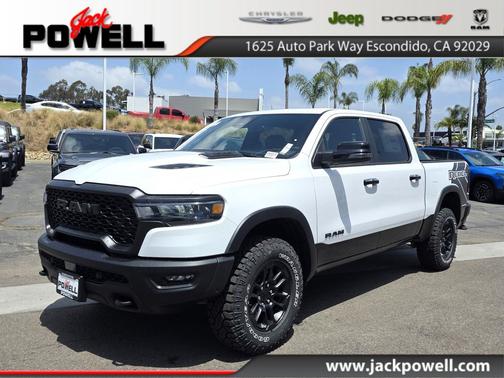 Bright White Clearcoat 2026 RAM 1500 Rebel