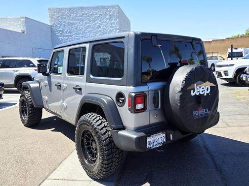 Billet Silver Metallic Clearcoat 2020 Jeep Wrangler Unlimited Sport
