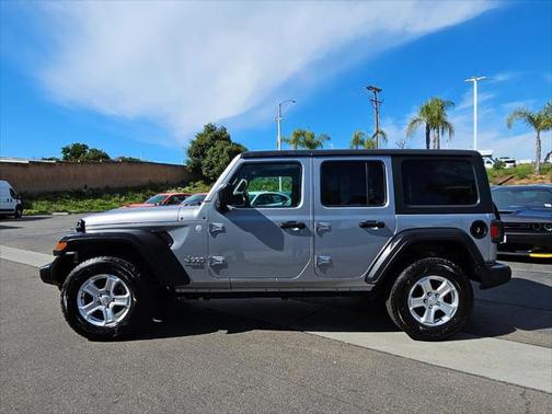 Billet Silver Metallic Clearcoat 2020 Jeep Wrangler Unlimited Sport