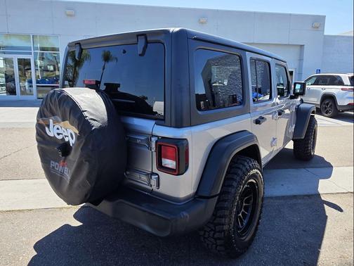 Billet Silver Metallic Clearcoat 2020 Jeep Wrangler Unlimited Sport