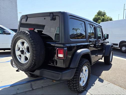 Black Clearcoat 2023 Jeep Wrangler Sport S