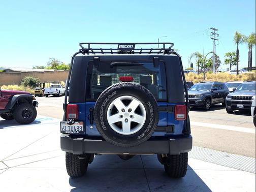 Deep Water Blue Pearlcoat 2010 Jeep Wrangler Sport