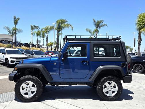 Deep Water Blue Pearlcoat 2010 Jeep Wrangler Sport