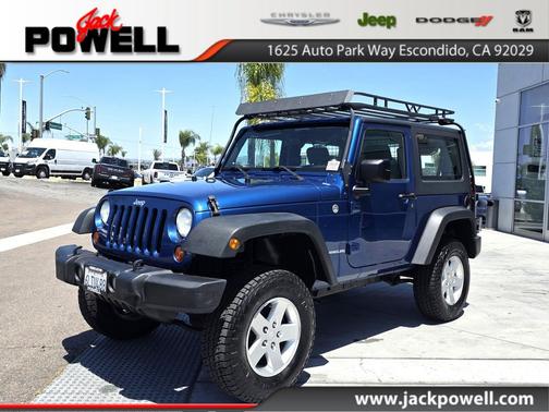 Deep Water Blue Pearlcoat 2010 Jeep Wrangler Sport