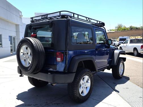 Deep Water Blue Pearlcoat 2010 Jeep Wrangler Sport