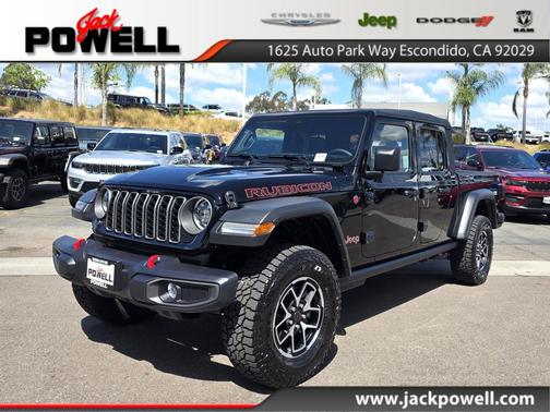 Black Clearcoat 2026 Jeep Gladiator Rubicon
