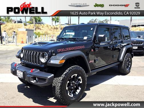 Black Clearcoat 2026 Jeep Wrangler Rubicon