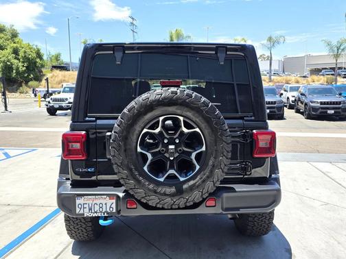 Black Clearcoat 2023 Jeep Wrangler 4xe Rubicon