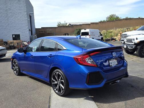 Aegean Blue Metallic 2019 Honda Civic Si Base