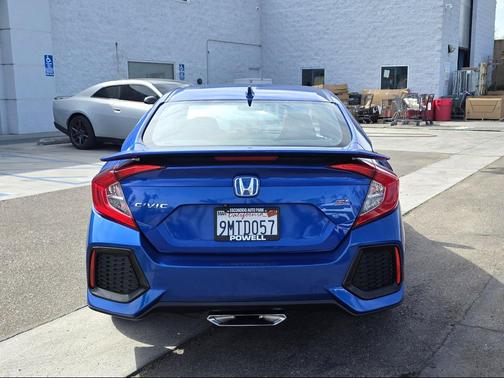 Aegean Blue Metallic 2019 Honda Civic Si Base