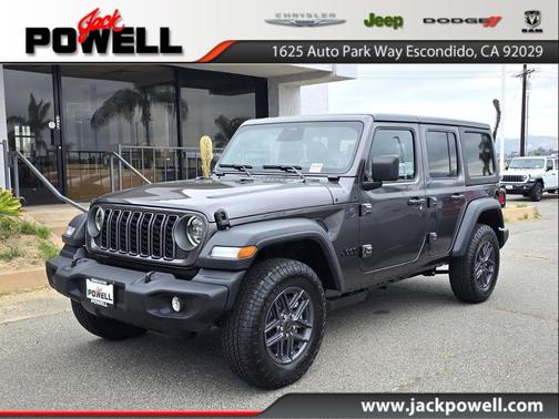 Granite Crystal Metallic Clearcoat 2026 Jeep Wrangler Sport S