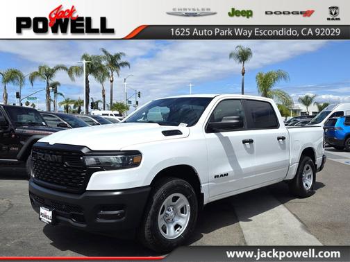 Bright White Clearcoat 2026 RAM 1500 Tradesman