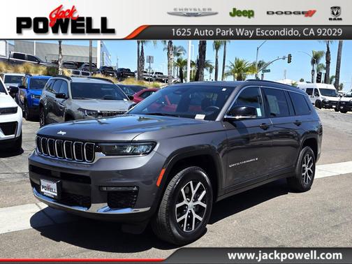 Baltic Gray Metallic Clearcoat 2024 Jeep Grand Cherokee L Limited