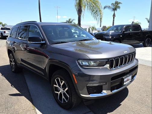 Baltic Gray Metallic Clearcoat 2024 Jeep Grand Cherokee L Limited