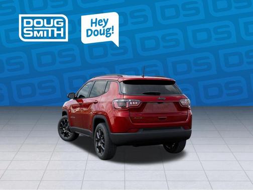 Red 2026 Jeep Compass Latitude