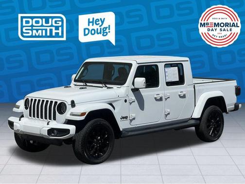 Bright White Clearcoat 2023 Jeep Gladiator Overland