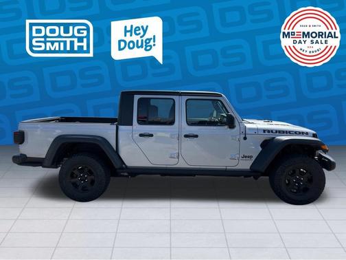 Silver Zynith Clearcoat 2023 Jeep Gladiator Rubicon