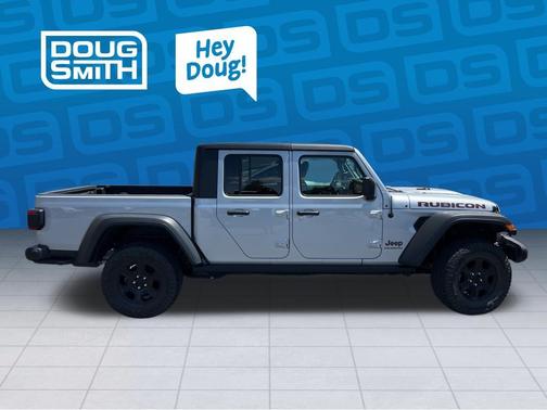 Silver Zynith Clearcoat 2023 Jeep Gladiator Rubicon