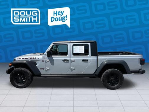 Silver Zynith Clearcoat 2023 Jeep Gladiator Rubicon