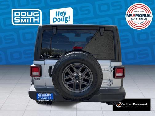 Silver Zynith Clearcoat 2024 Jeep Wrangler Sport