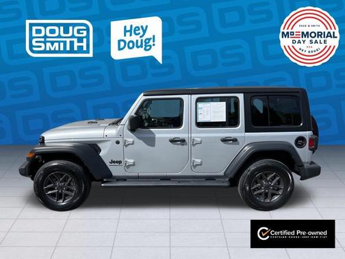 Silver Zynith Clearcoat 2024 Jeep Wrangler Sport