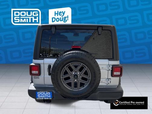 Silver Zynith Clearcoat 2024 Jeep Wrangler Sport