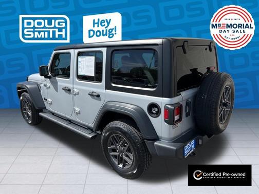 Silver Zynith Clearcoat 2024 Jeep Wrangler Sport