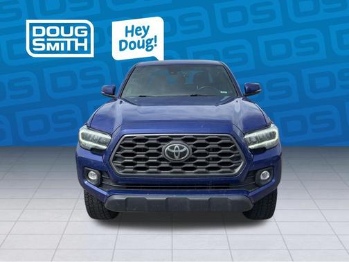 Blue 2022 Toyota Tacoma TRD Off Road