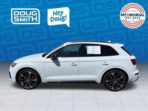 Glacier White Metallic 2024 Audi SQ5 3.0T Premium Plus