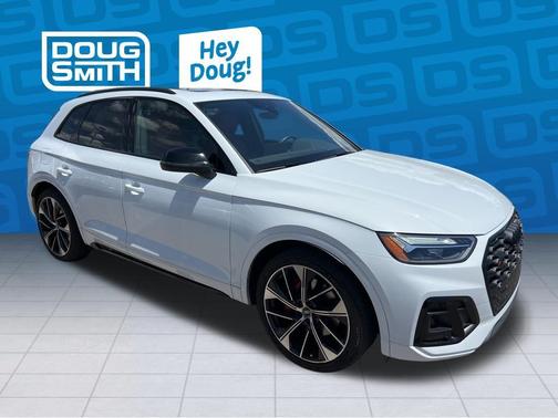 Glacier White Metallic 2024 Audi SQ5 3.0T Premium Plus
