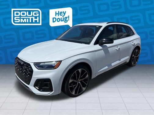 Glacier White Metallic 2024 Audi SQ5 3.0T Premium Plus