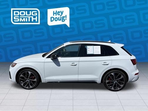 Glacier White Metallic 2024 Audi SQ5 3.0T Premium Plus