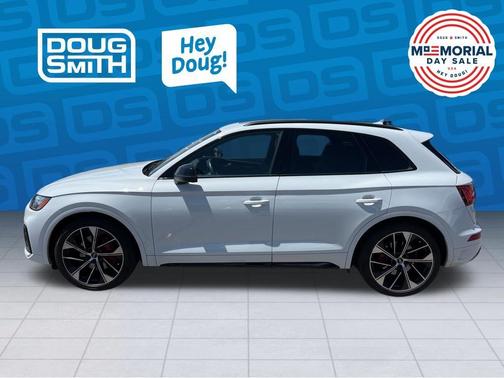 Glacier White Metallic 2024 Audi SQ5 3.0T Premium Plus