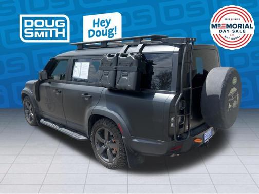 Santorini Black 2023 Land Rover Defender SE