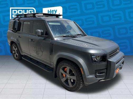 Santorini Black 2023 Land Rover Defender SE