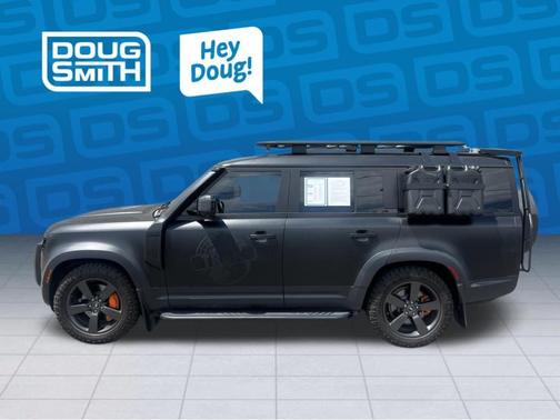 Santorini Black 2023 Land Rover Defender SE